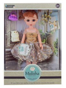 Лялька "Emily" "Mulisha" з аксесуарами QJ098C р.34*8*24см фото