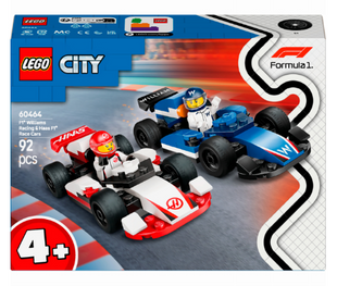 Конструктор LEGO City Автомобілі для перегонів F1 команд Williams Racing та Haas F1 фото