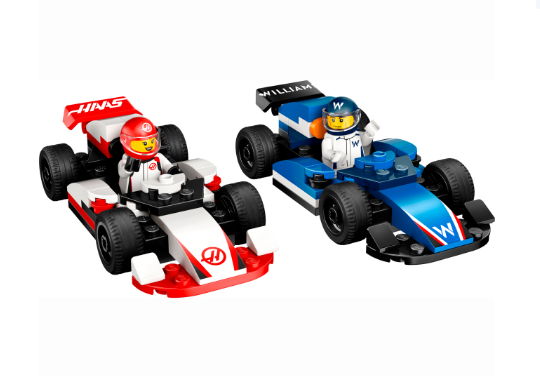 Конструктор LEGO City Автомобілі для перегонів F1 команд Williams Racing та Haas F1 фото