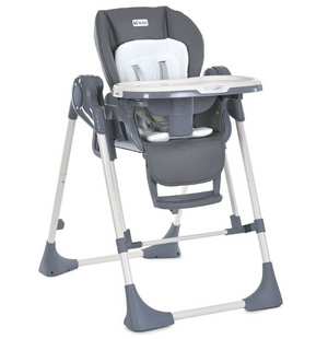 Стільчик-гойдалка ME 1087-G SWAN Dark Gray 2в1,дуга з 3 іграшками