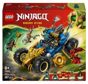 Конструктор LEGO Ninjago Автомобіль-трансформер Джея фото