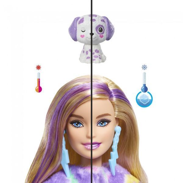 Лялька Barbie "Cutie Reveal" серії "Кольорові пухнастики" &ndash; далматинець фото