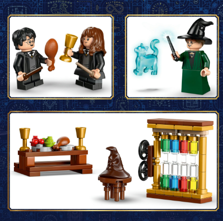 Конструктор LEGO Harry Potter Замок Гоґвортс: Церемонія розподілу по факультетах фото