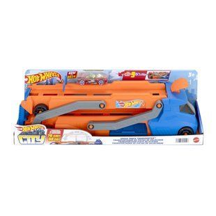 Вантажівка "Блискавичний автотранспортер" Hot Wheels фото