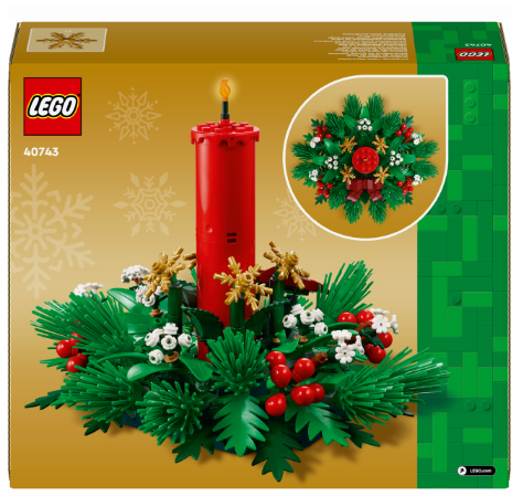 Конструктор LEGO Iconic Декор для різдвяного столу фото