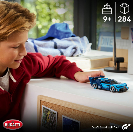 Конструктор LEGO Speed Champions Спортивний автомобіль Bugatti Vision GT Hyper фото