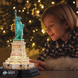 Cubic Fun Тривимірна головоломка-конструктор з LED підсвіткою "Статуя Свободи", арт. L536h