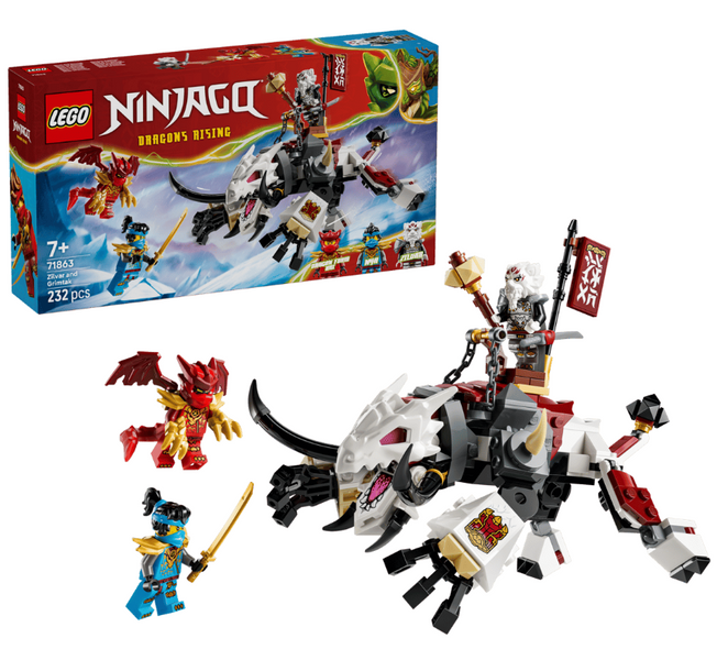 Конструктор LEGO Ninjago Зільвар і дракон Гримтак фото