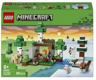 Конструктор LEGO Minecraft Пригода першої ночі фото