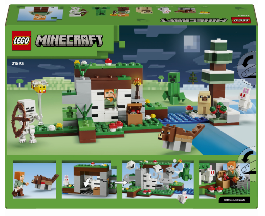 Конструктор LEGO Minecraft Пригода першої ночі фото