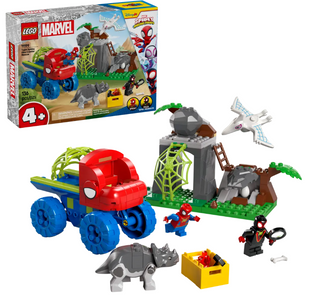 Конструктор LEGO Spidey Динозаврячий рятувальний транспорт команди Павука фото