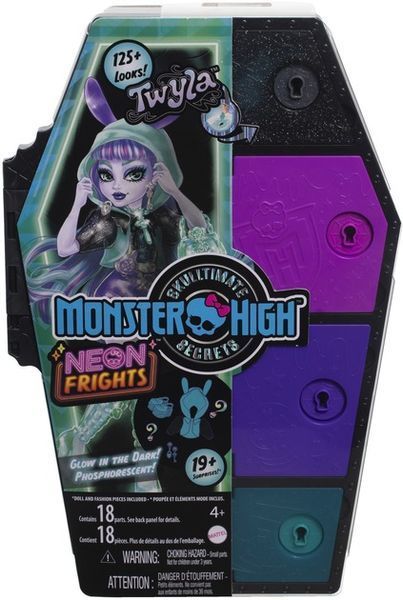 Набір-сюрприз "Жахо-секрети Твайли" серії "Неонові та бомбезні" Monster High фото