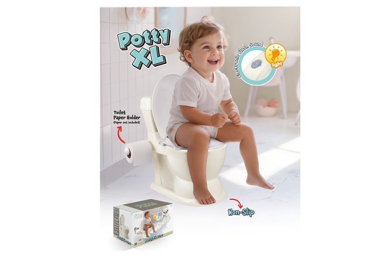 Горщик дитячий 7562 бежевий XL DOLU фото